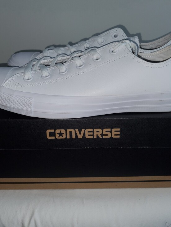 Converse Shoes - Converse Women's Low Top Leather Sneakers - White